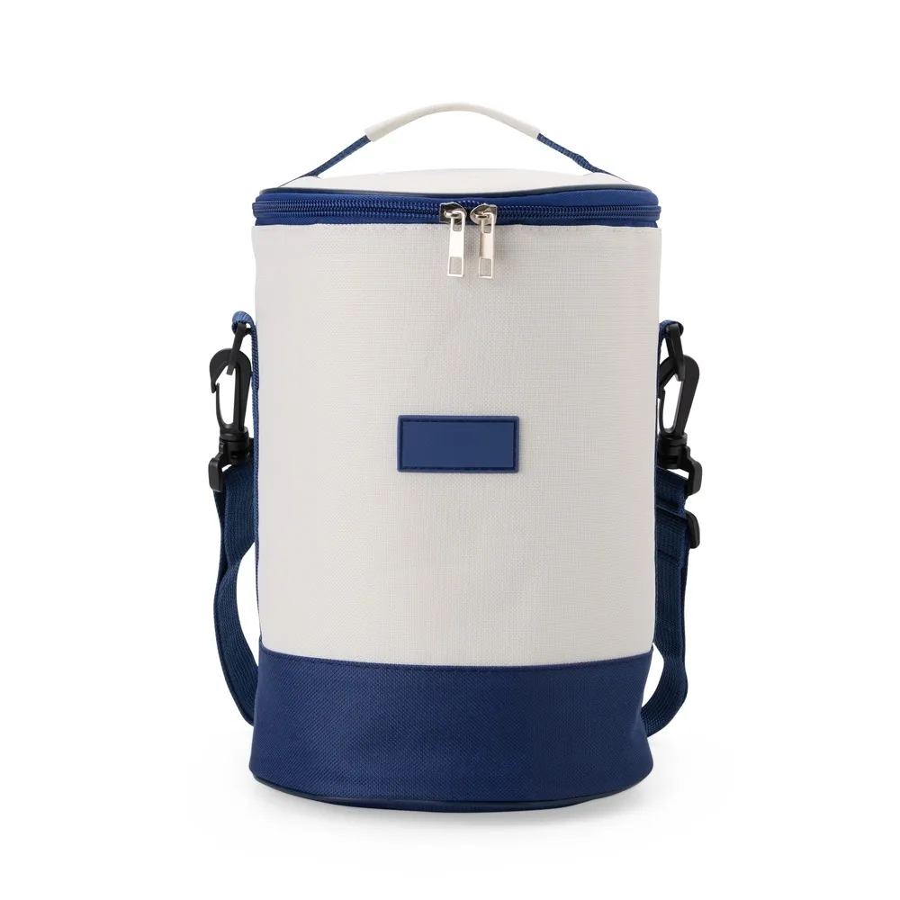 Bolsa Térmica Oxford 8L na cor azul — Piron Promocionais